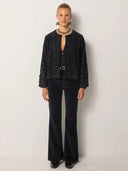 Donkerblauwe jacket balani