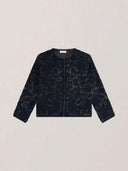 Donkerblauwe jacket balani