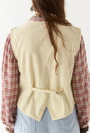 Gilet met borduursel kansas vest