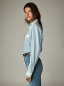 Denim western blouse frankie