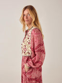Geborduurd gilet freak folk lola