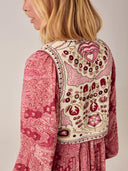 Geborduurd gilet freak folk lola