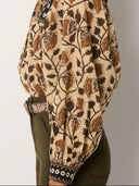 multi gekleurde blouse amelia