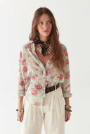 Broek met embroidery lolo