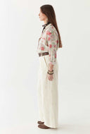 Broek met embroidery lolo