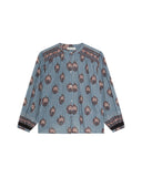Blouse Omara Cerulean Mist