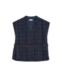 Gilet orion dusty blue jacket