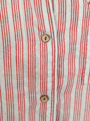 Rode gestreepte blouse dada