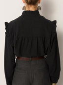 Zwarte blouse capucine ash