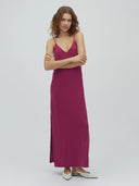 Roze maxi jurk leslee-m