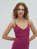 Roze maxi jurk leslee-m