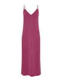 Roze maxi jurk leslee-m