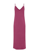 Roze maxi jurk leslee-m