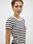Bruin gestreept t-shirt otis-m