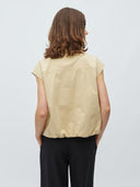 Beige gilet matis-m