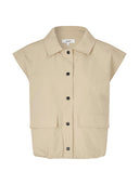 Beige gilet matis-m