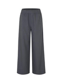 Blauwe linnen pantalon asaka-m
