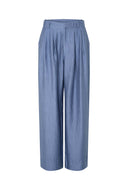 Relaxte blauwe broek branwen-m