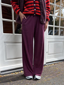 Bordeaux broek asaka-m fig