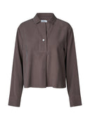 Bruine blouse elio-m