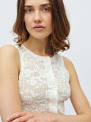 Creme kanten top raylan-m