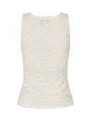 Creme kanten top raylan-m