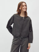 Donker grijze jacket exana-m