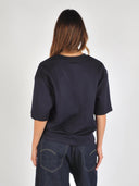 Donkerblauwe top emrys-m
