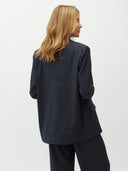 Donkerblauwe blazer dravina-m