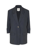 Donkerblauwe blazer dravina-m