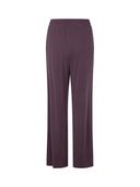 Donkerpaarse broek asaka-m