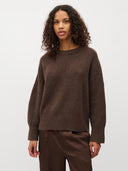 Donkerbruine knit gillian shyla java