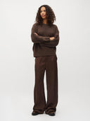 Donkerbruine knit gillian shyla java