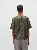 Groen t-shirt met pailletten emrilla-m