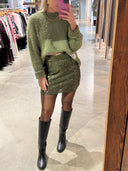 Groene pailletten rok olice-m