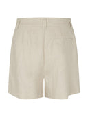 Beige linnen short cristiana-m