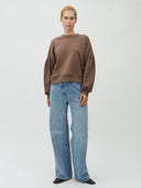 Sweater met pofmouw vallotton-m