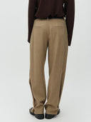 Lichtbruine pantalon viole-m