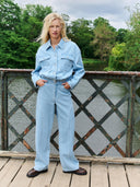 Lichte denim jacket geviva-m