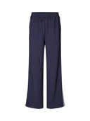 Donkerblauwe broek met bies livigno-m