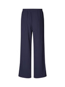 Donkerblauwe broek met bies livigno-m