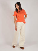 Oranje t-shirt amana-m