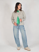 Zwart gesteepte trenchcoat becker-m