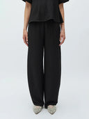 Zwarte barrel fit broek emryn-m