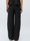 Zwarte barrel fit broek emryn-m