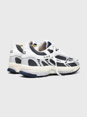 The re-run white silver navy