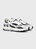 The re-run white silver navy