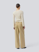 Bruine broek isoldemd twill pants