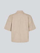 Beige blazer met korte mouw tuesdaymd