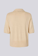 Beige polo malvamd